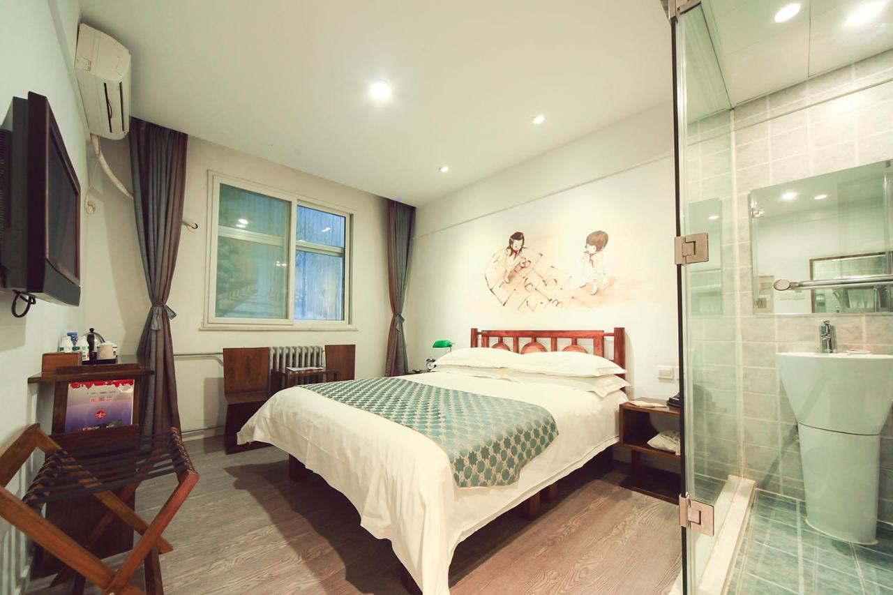 Nost Algia Hotel - Near Beijing Yonghe Lama Temple, Ghost Street, Beihai Park, Jingshan Park, Drum Tower, Houhai Bar Street, Tian'Anmen Square, Located In Beijing Traditional Hutongs, 5 Minutes Away From Subway, Free Laundry Serive Exteriör bild